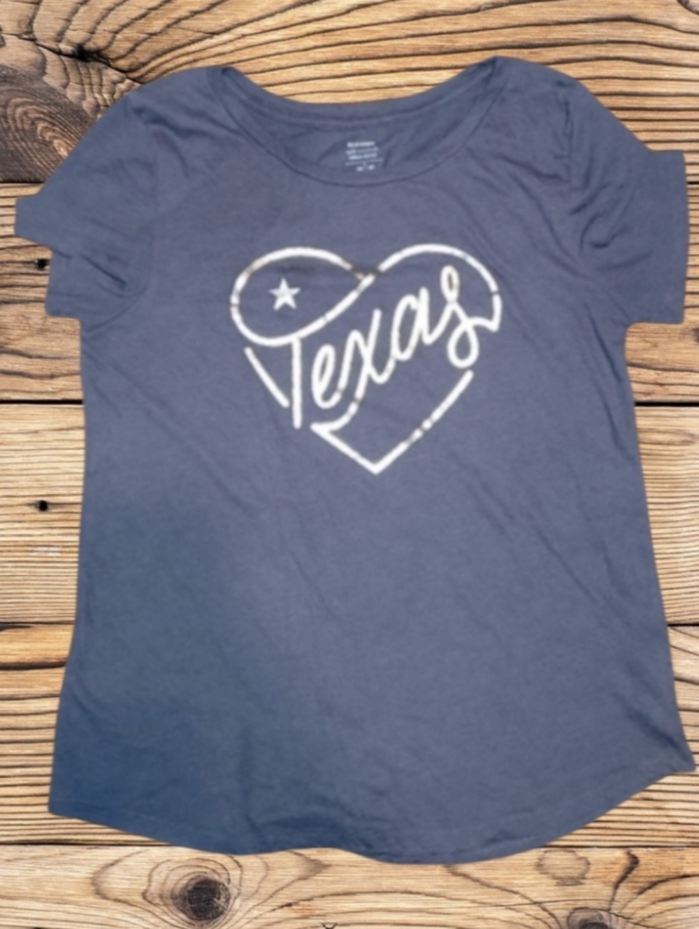 WOMEN'S OLD NAVY TEXAS T-SHIRT SIZE M